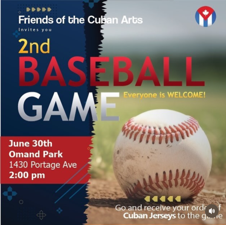 2nd Baseball Game-Friends of the Cuban Arts